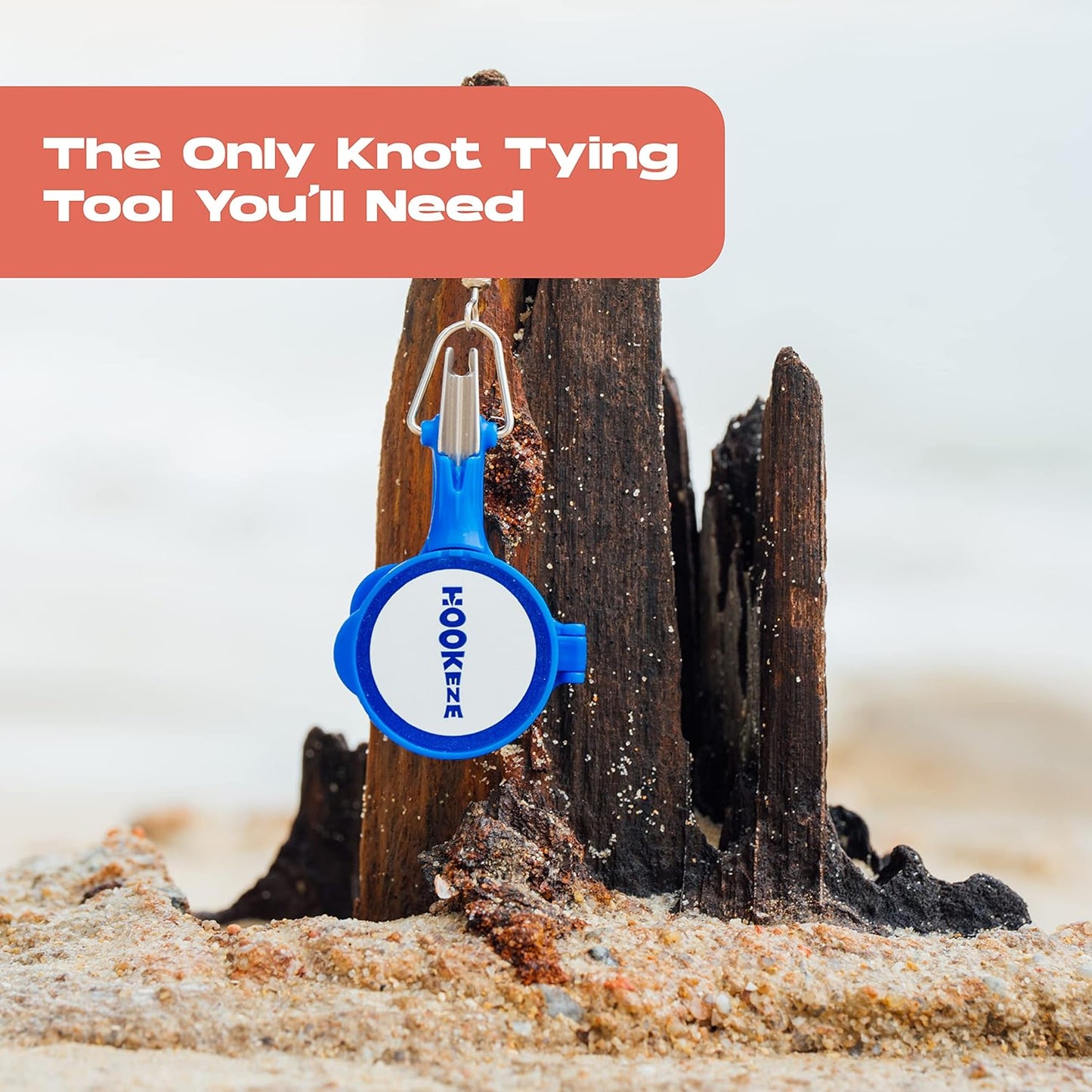Hook-Eze Fishing Nail Knot Tying Tool | Pack of 2 | Turquoise