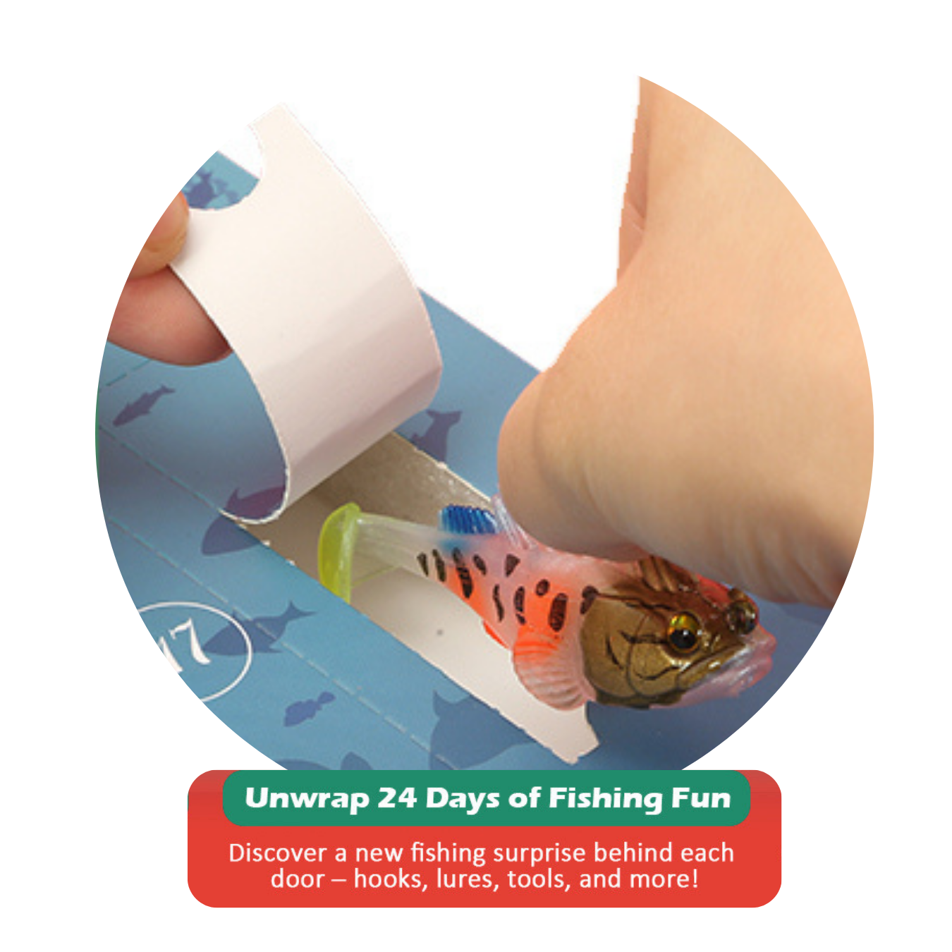 HookEze Fishing Advent Calendar Starter Kit | 24 Days of Fishing Gifts