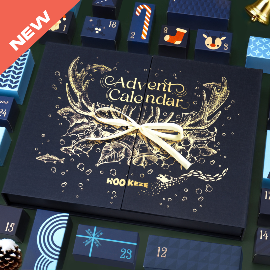 HookEze Fishing Advent Calendar Pro Kit | 24 Days of Fishing Gifts