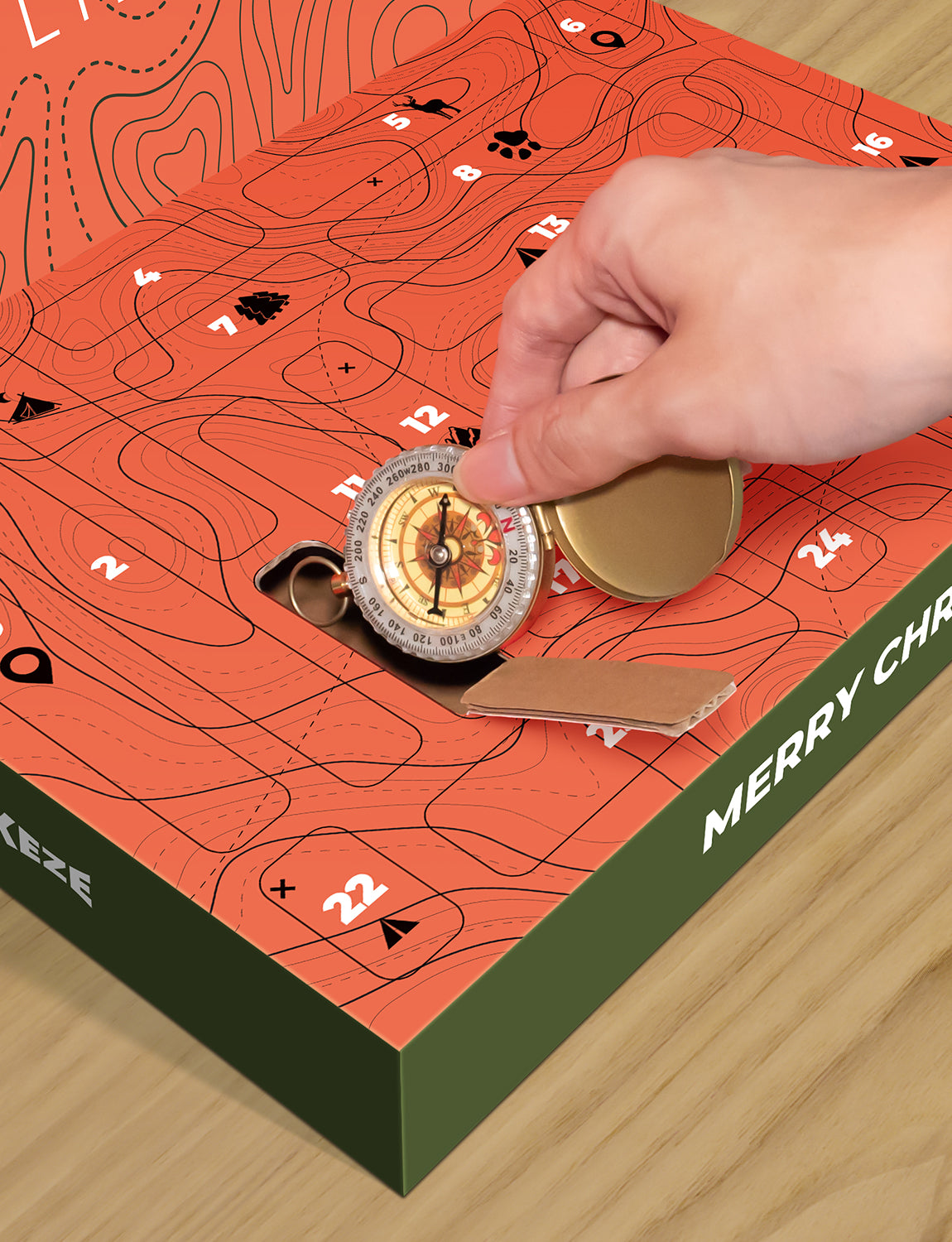 HookEze Fishing & Survival Advent Calendar Combo | 24 Days of Fishing Gifts