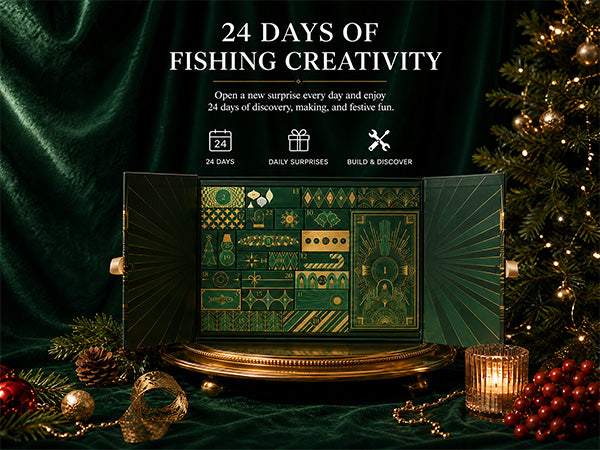 HookEze DIY Fishing Lure Making Advent Calendar | Make & Design Kit