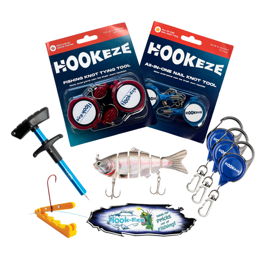 Hook-Eze Ultimate Angler's Arsenal Fishing Tools | Large & Nail Knot