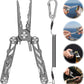 HookEze Folding Fishing Pliers | With Belt Pouch & Lanyard