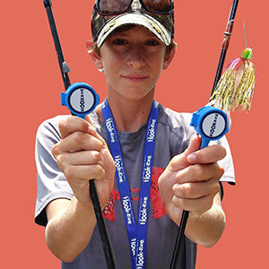 HookEze Fishing Knot Treble Hook Tying Tool | Pack of 2