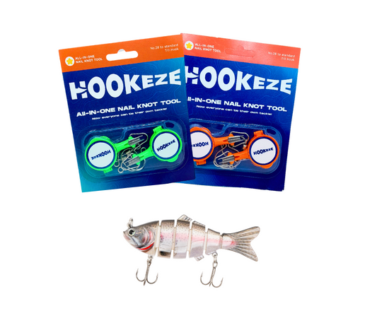 Hook-Eze Nail Knot Tying Tool Fishing Pack